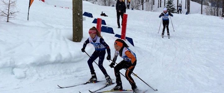 Ella cornering at Kimberley sprints