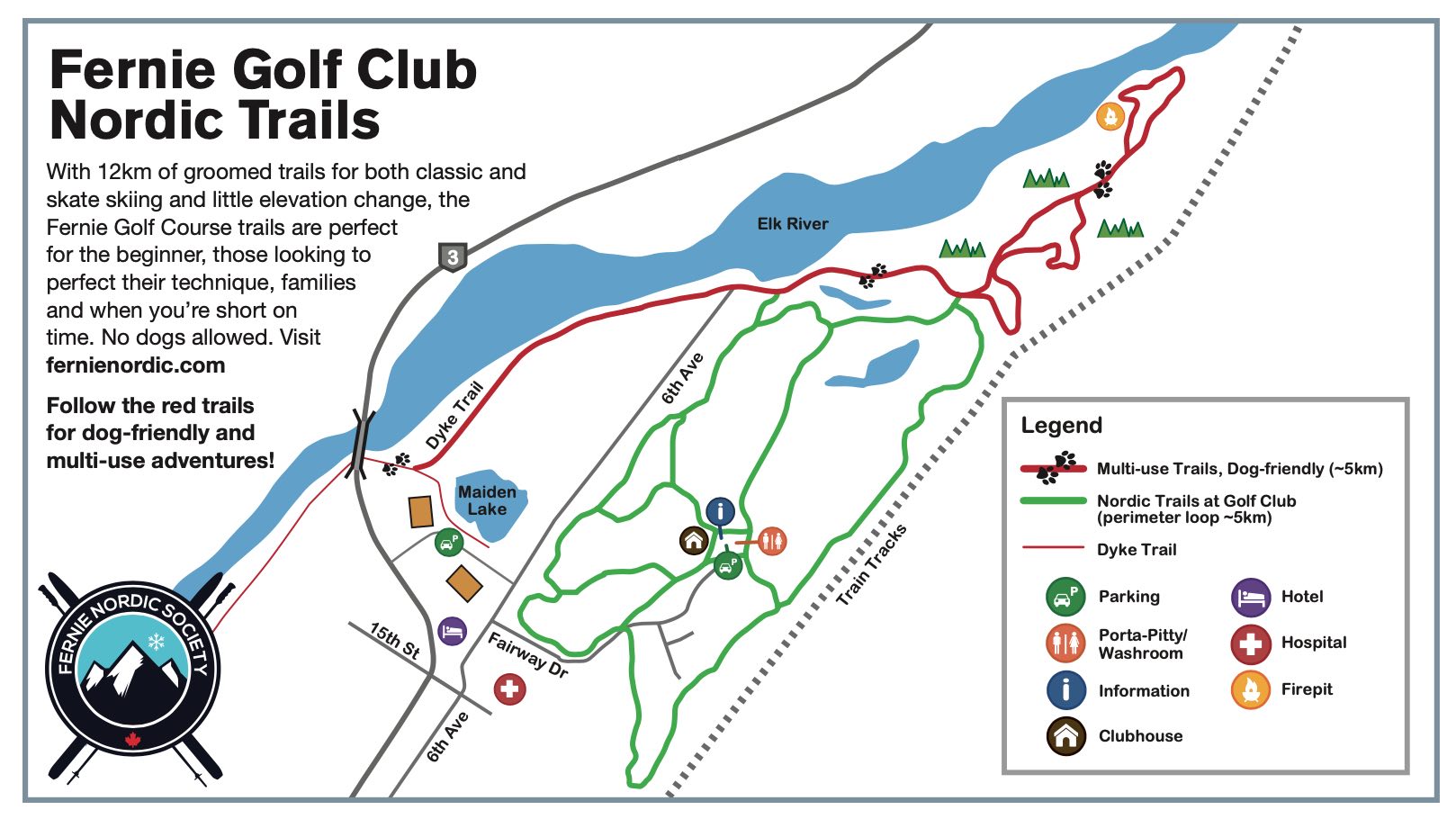 Fernie Alpine Resort Cross Country Trails