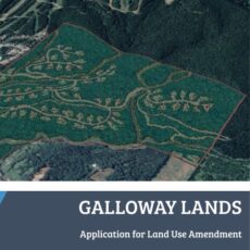 What’s happening on the Galloway Lands? UPDATED