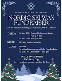 xmas wax fundraiser